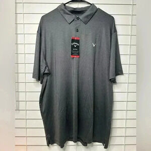NWT Callaway Men’s Short Sleeve Golf Polo Shirt, Size XL